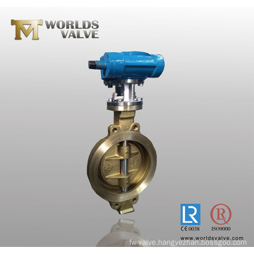 Alumininum Bronze Double Eccenctric Butterfly Valve